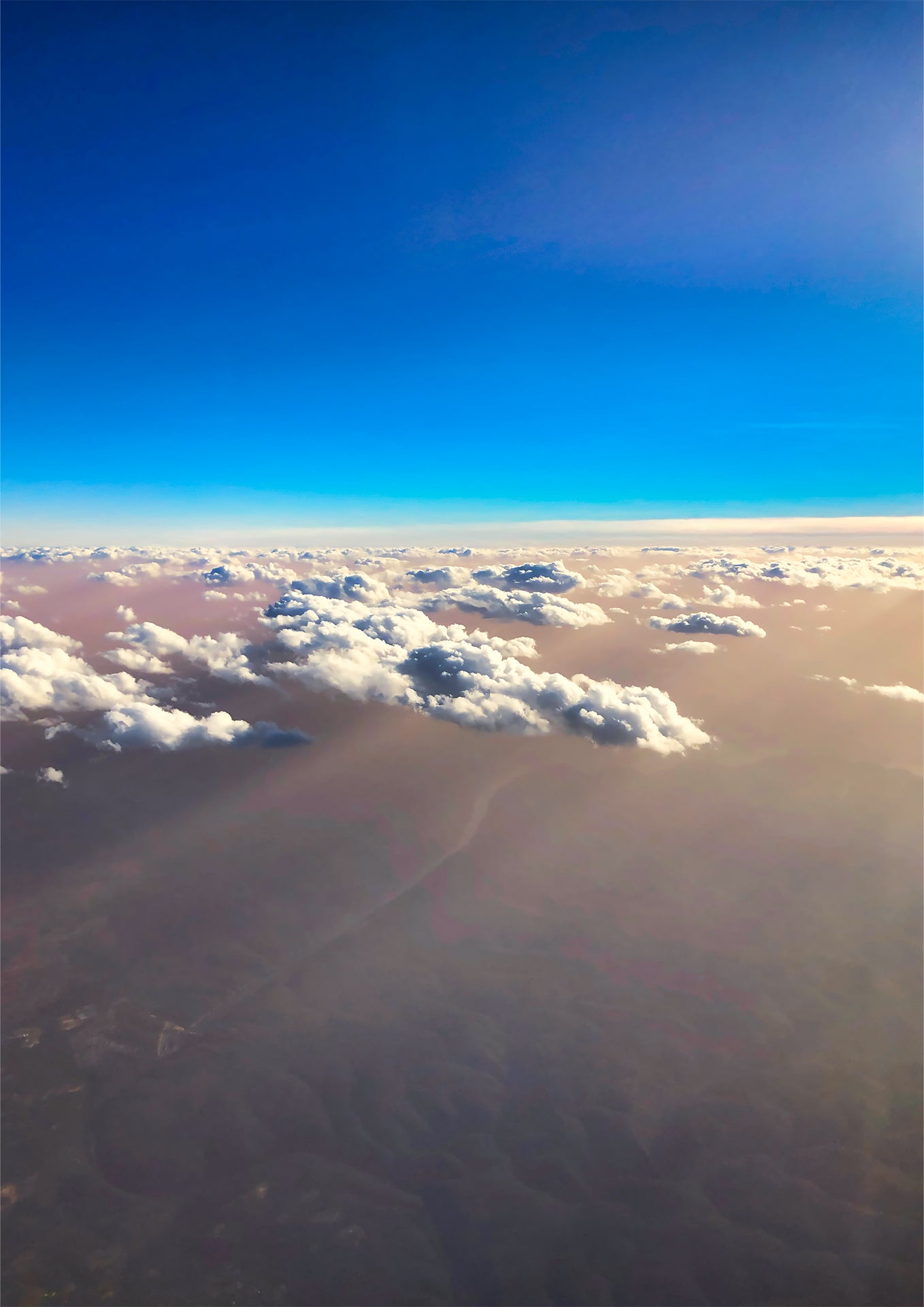 Clouds or Photograph of atmospheric phenomena taken while i was thinking of something clever that i should have said to her